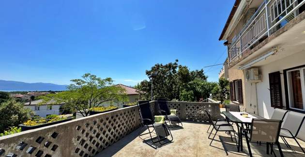 Apartment Andelka – Sea View, Pet-Friendly