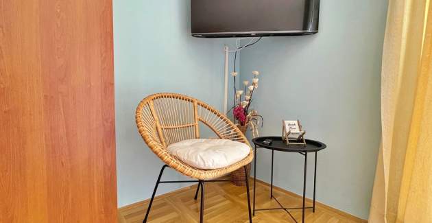 Apartment Tiha Lili 1 – 10 m from Beach, Sea View