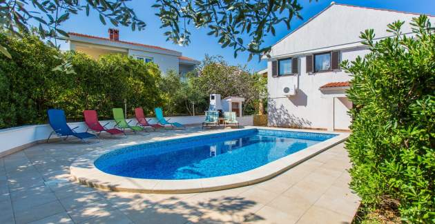 Apartment Zeljko A4 with Pool &Terrace