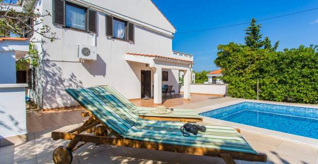 Apartment Zeljko A2 with Pool