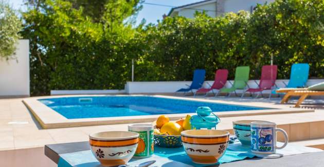 Apartment Zeljko A2 with Pool