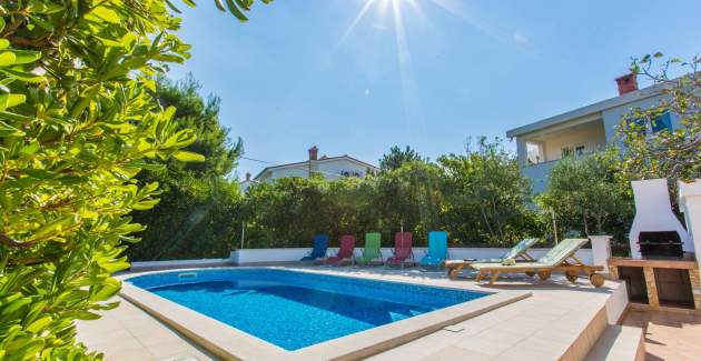 Apartment Zeljko A2 with Pool