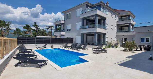 Apartment Punta Silo A8 – Pool and Sea View