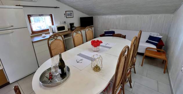 Appartamento Srdoc – terrazza e vista mare