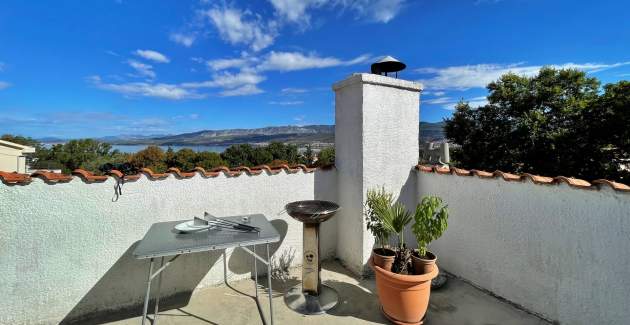 Appartamento Srdoc – terrazza e vista mare