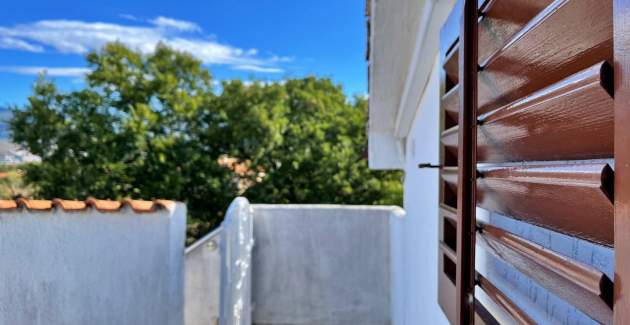 Appartamento Srdoc – terrazza e vista mare