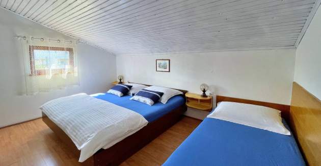 Appartamento Srdoc – terrazza e vista mare