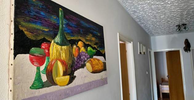 Apartman Volarić A8 – pogled more, 160 m od mora