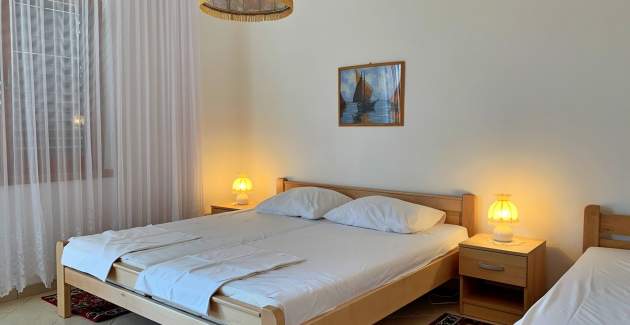 Apartman Volarić A8 – pogled more, 160 m od mora