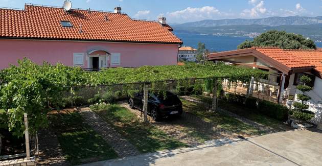 Apartman Volarić A8 – pogled more, 160 m od mora