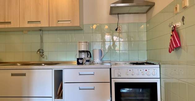 Apartman Volarić A8 – pogled more, 160 m od mora