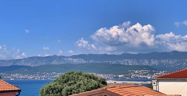 Apartman Volarić A8 – pogled more, 160 m od mora