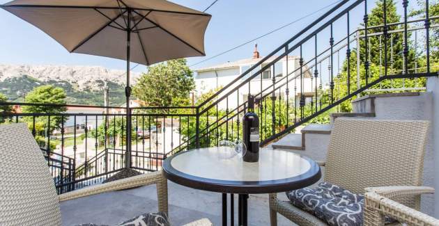 Studio Apartment Berisha 1 No.1 - with Balcony