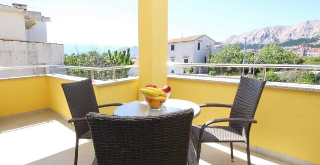 Charming Apartment Brnic No. 4 - with spacious Balcony 