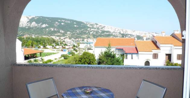 Standardni apartman Klaric Bs – 200 m od plaže, s balkonom
