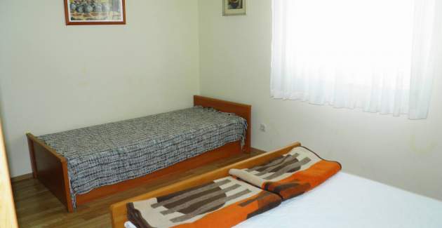 Standard-Apartment Klaric Prvić – 200 m vom Strand entfernt, mit Balkon