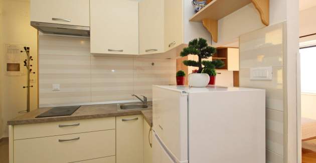 Studio Apartment Mihovil - near the Beach, with Sea View