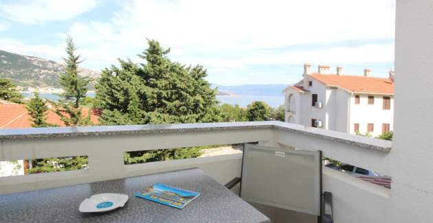 Apartment Mikulan Nara M - with Sea View, 350 m from the Beach