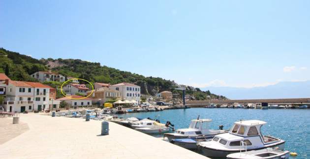 Apartment Cubranic S. Senj - in Harbour, near the Sea 