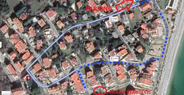 Apartment Starcevic-Filipovic with a Backyard and BBQ, 150 m from the Beach