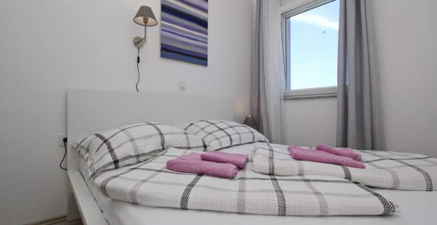 Apartment Lavanda Nr. 1 – am Meer, mit Meerblick