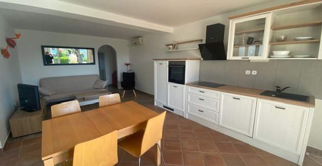 Apartman Sea Side Punat A2 Crv. – 300 m od mora