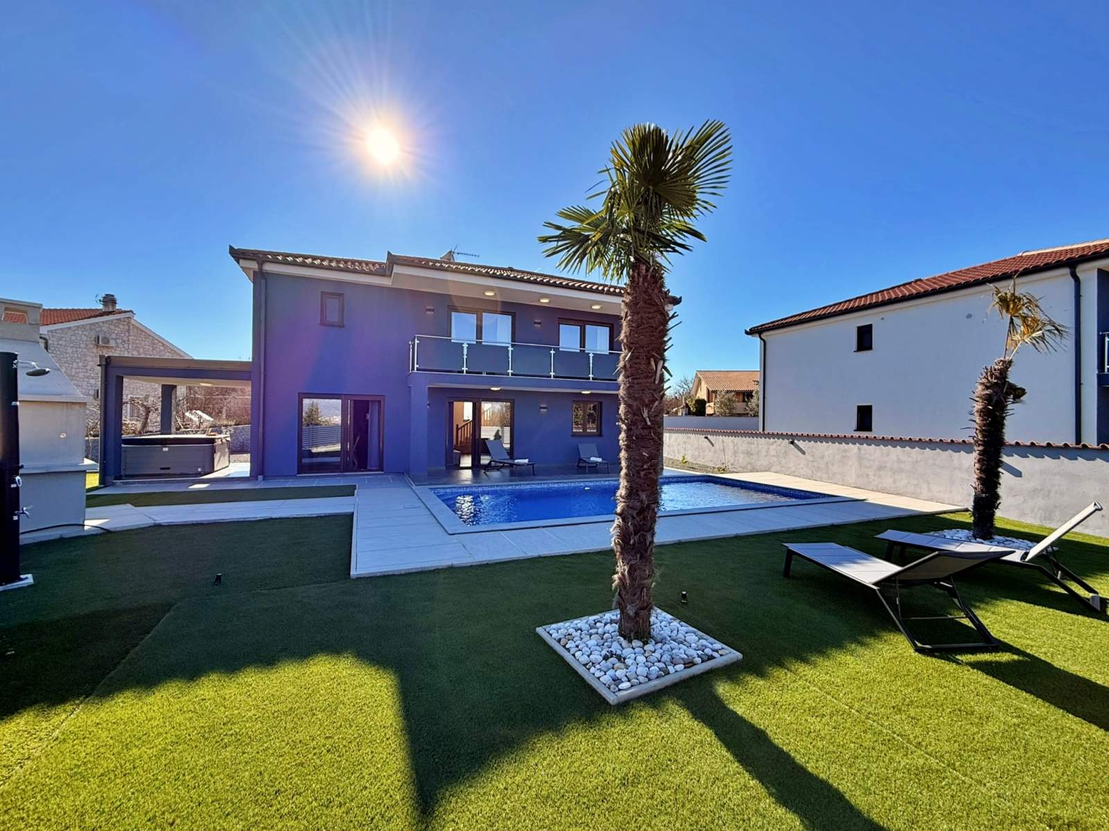 Villa Kockar con piscina